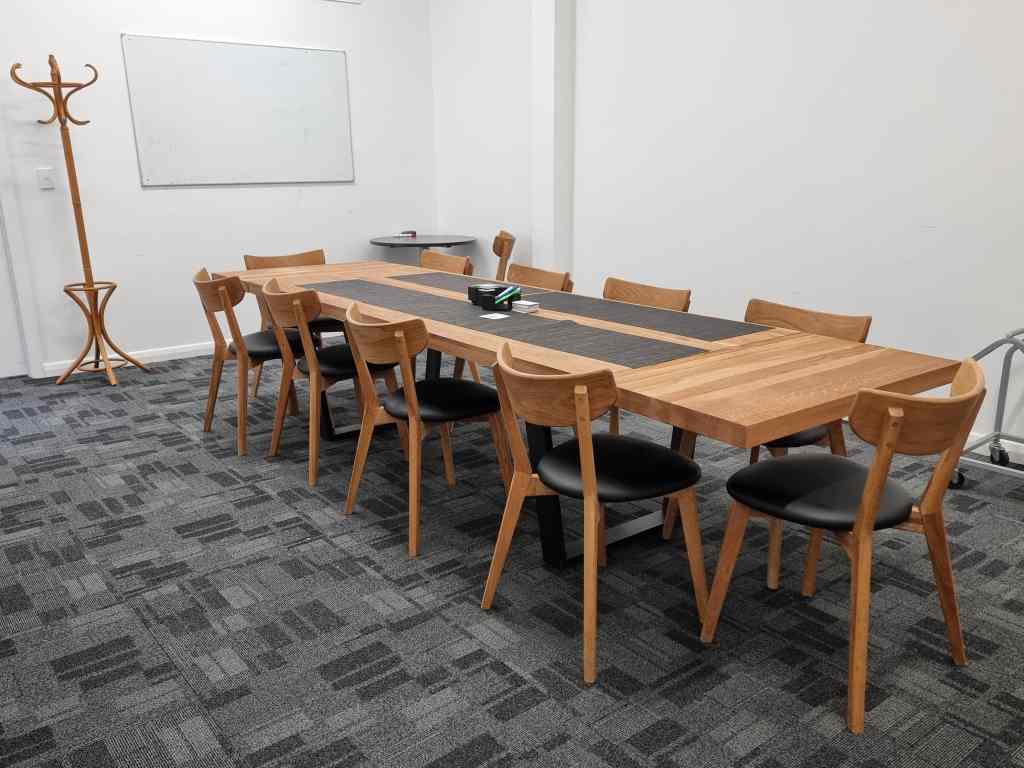 Picture of a conference room inside a local business center