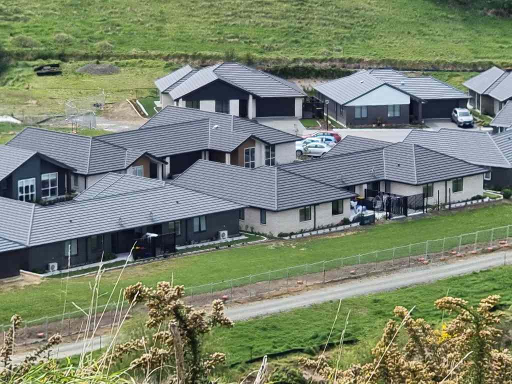 Picture of residential houses blocks
